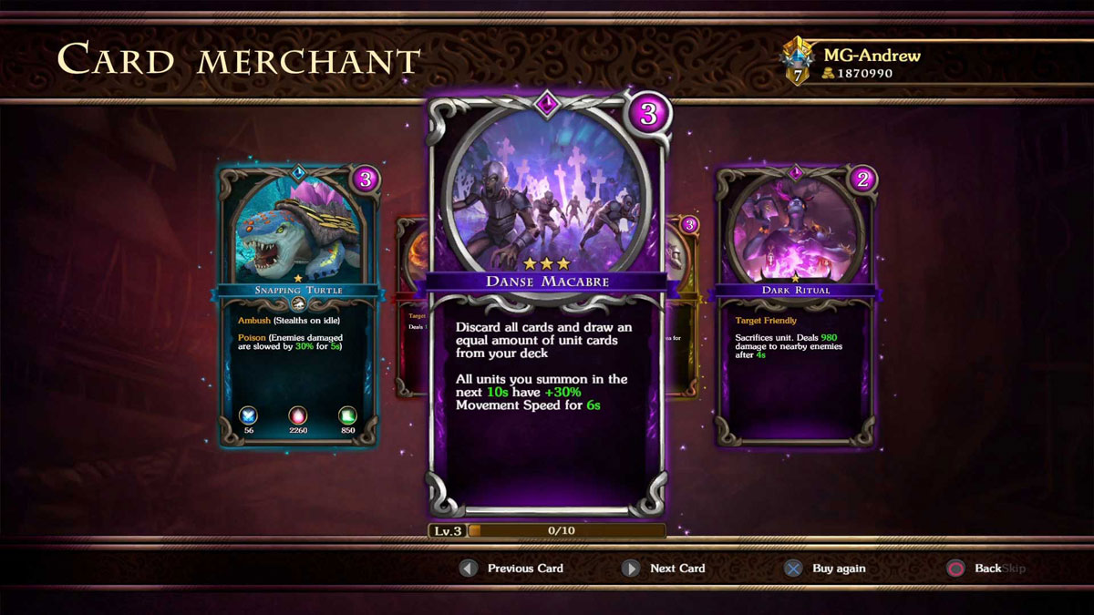 ArmaGallant Decks of Destiny PlayStation 4